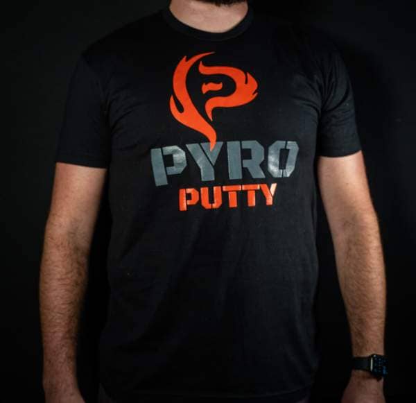 Pyro Putty Flame Logo T-Shirt