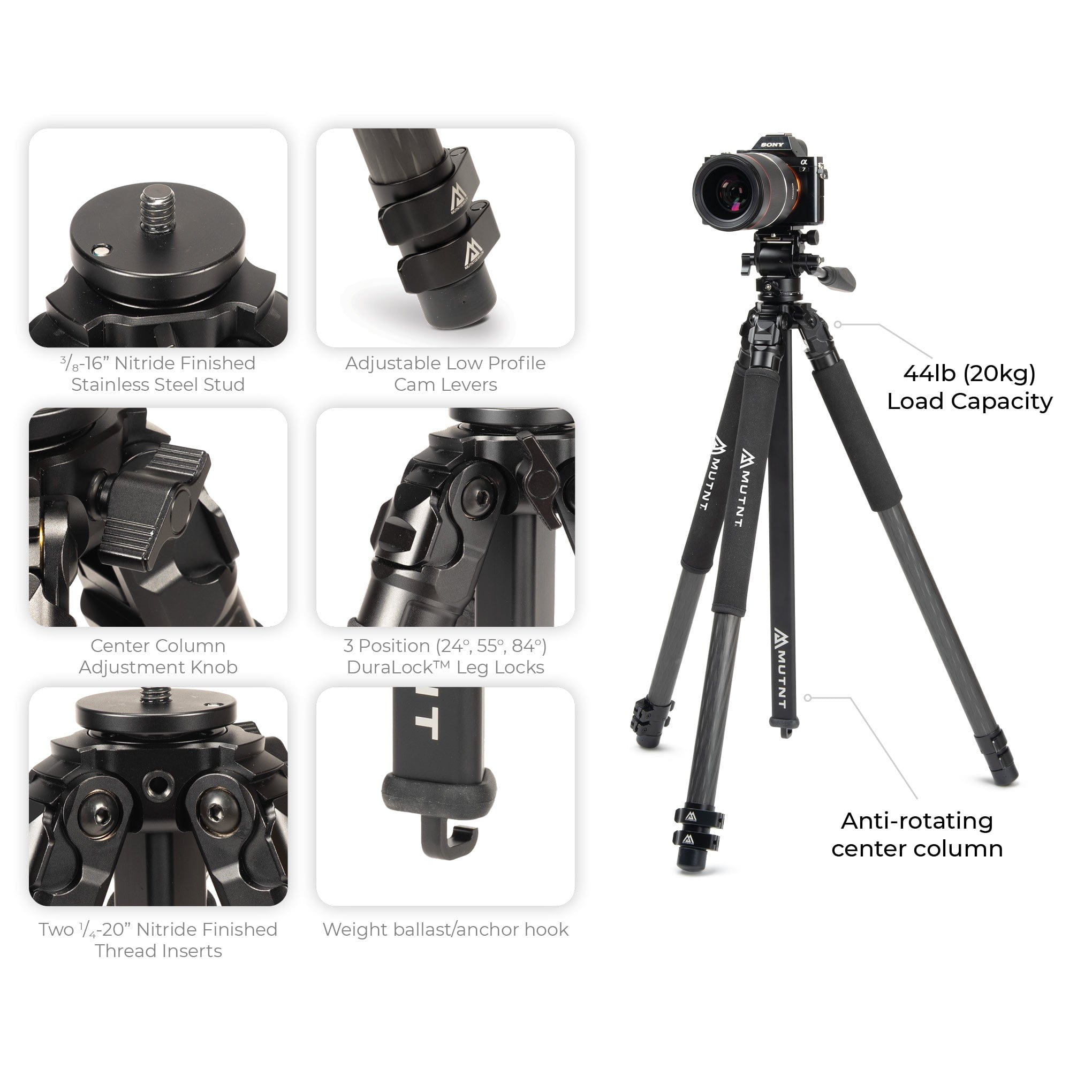 CF-69 Carbon Fiber Tripod | Phone Skope